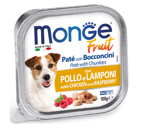 Monge - Pate cho chó nhiều vị 100g