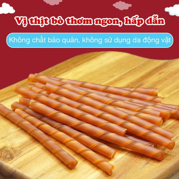 DoggyMan Que gặm hương bò 120g