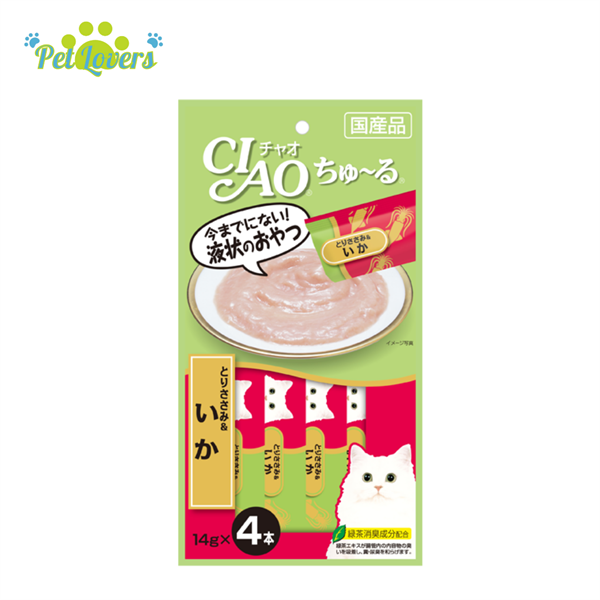 Ciao - Súp thưởng nhiều vị cho mèo 56g