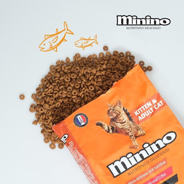 Minino Hạt mèo cho mọi lứa tuổi cá ngừ