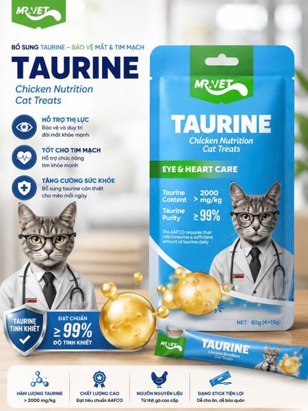Súp Thưởng Cho Mèo Mr.Vet 60g