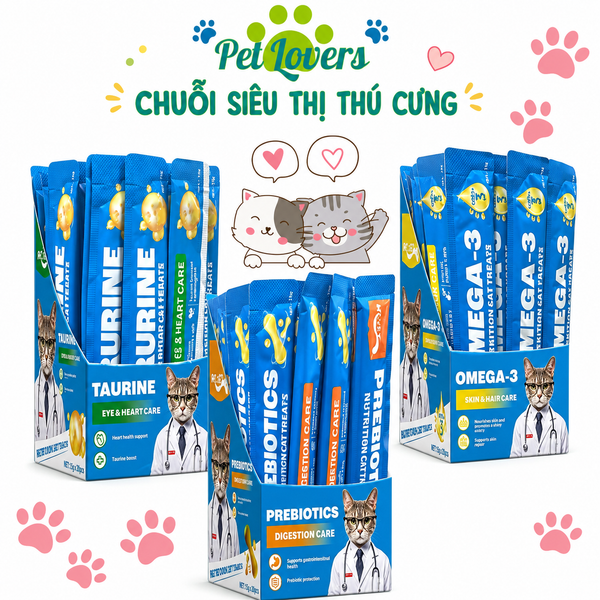 Mr vet - Súp thưởng cho mèo nhiều vị 15g