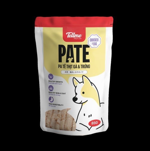 Tell me - Pate cho chó nhiều vị 85g