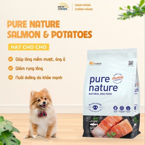 Pure Nature - Thức ăn hạt cho chó vị cá hồi