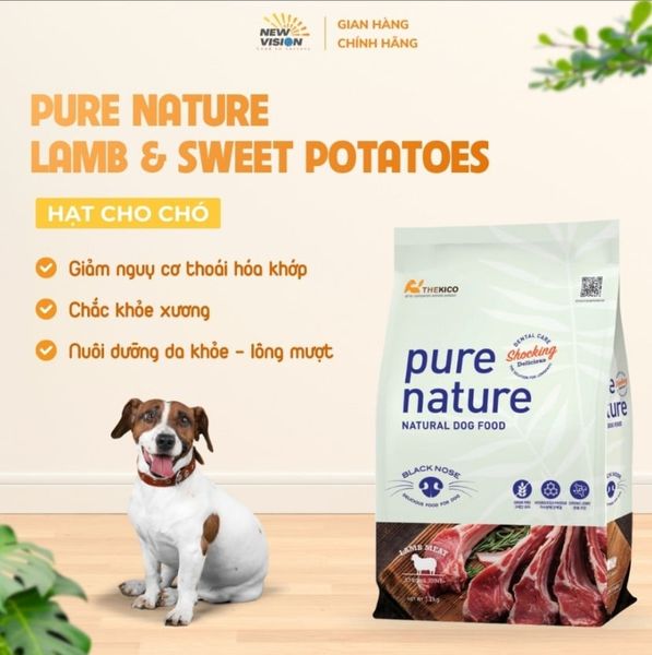 Pure Nature - Thức ăn hạt cho chó vị cừu