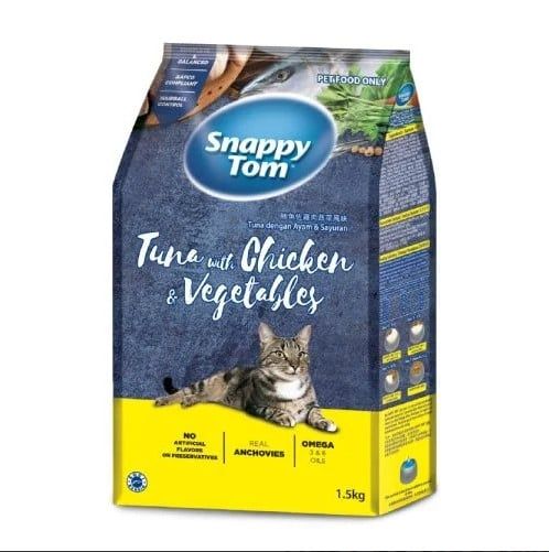 Snapyy Tom - Hạt cho mèo nhiều vị