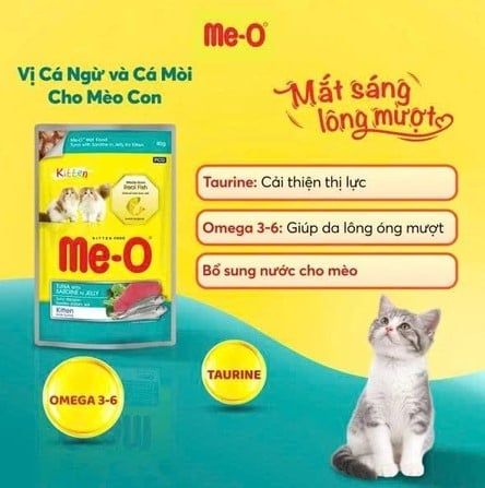 Me-O - Pate cho mèo nhiều vị