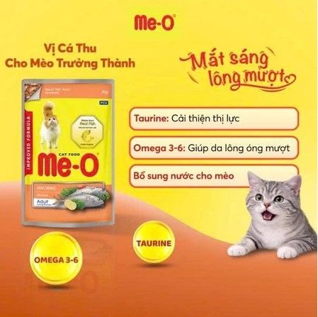 Me-O - Pate cho mèo nhiều vị