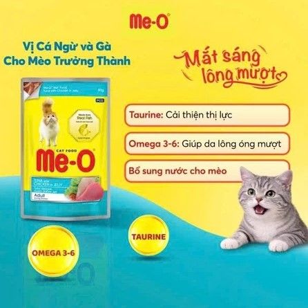 Me-O - Pate cho mèo nhiều vị