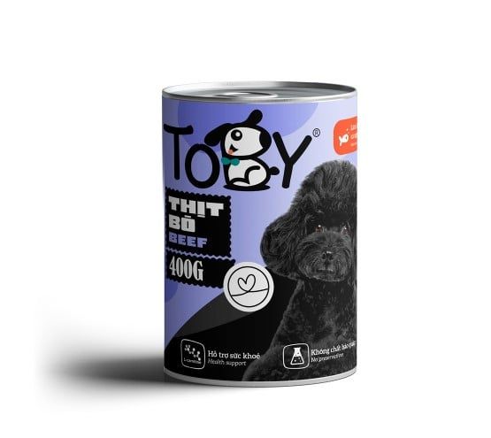 Toby - Pate cho chó nhiều vị 400g