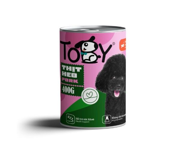 Toby - Pate cho chó nhiều vị 400g