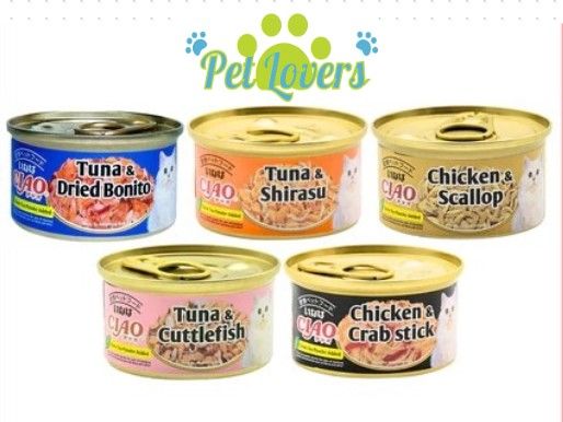 Ciao - Pate lon cho mèo nhiều vị 75g