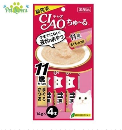 Ciao - Súp thưởng nhiều vị cho mèo 56g