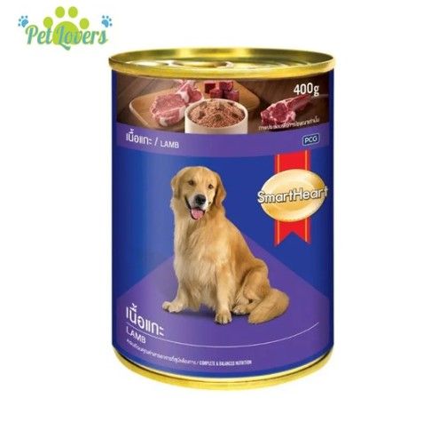 Smart Heart - Pate lon cho chó nhiều vị 400g