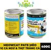 Meowcat - Pate lon nhiều vị cho mèo 400g