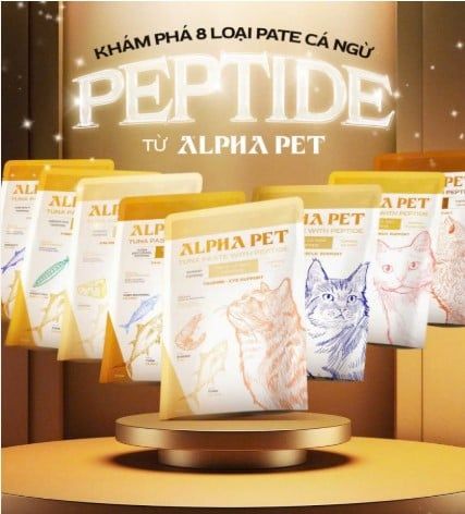 Alpha Pet - Pate cho mèo nhiều vị 60g