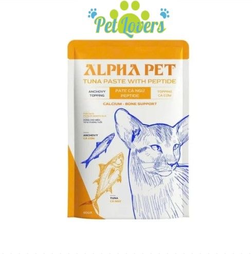 Alpha Pet - Pate cho mèo nhiều vị 60g