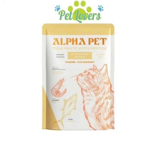 Alpha Pet - Pate cho mèo nhiều vị 60g