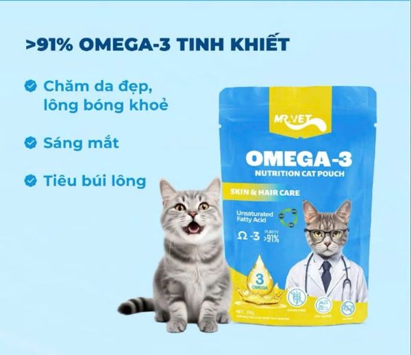 Mr.Vet - Pate nhiều vị cho mèo 70g
