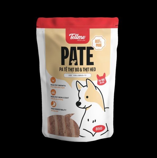 Tell me - Pate cho chó nhiều vị 85g