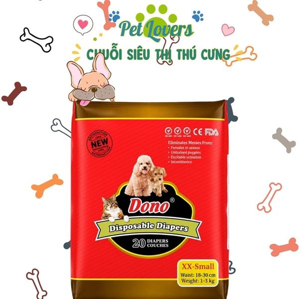 Dono - Tả quần cho chó mèo