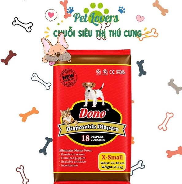 Dono - Tả quần cho chó mèo