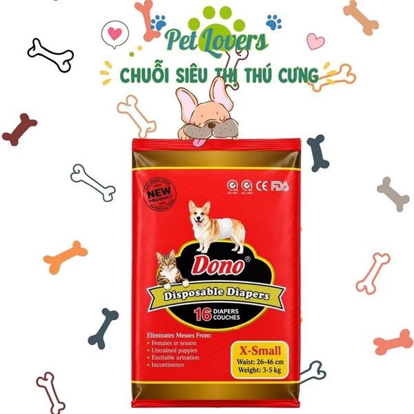 Dono - Tả quần cho chó mèo
