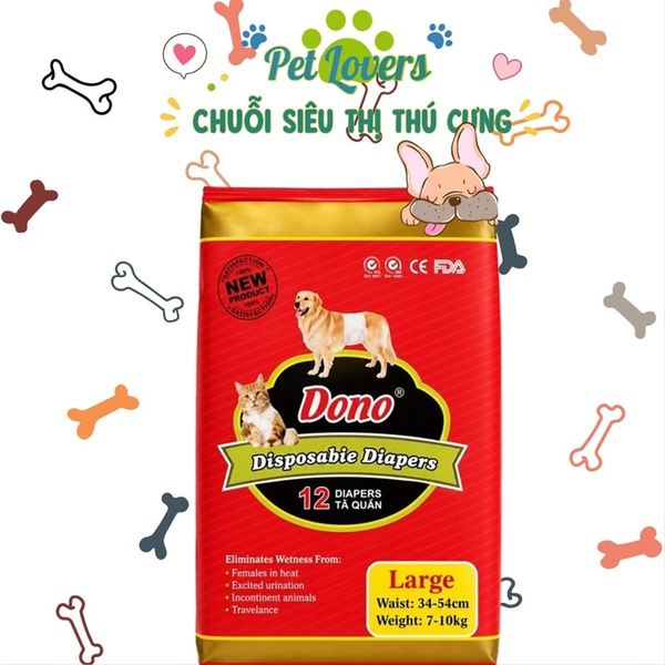 Dono - Tả quần cho chó mèo