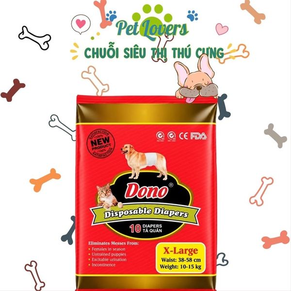 Dono - Tả quần cho chó mèo