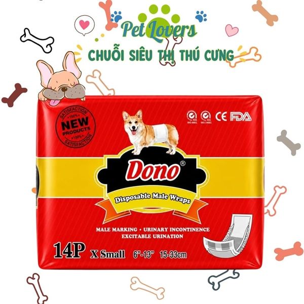 Dono - Tả quần cho chó mèo