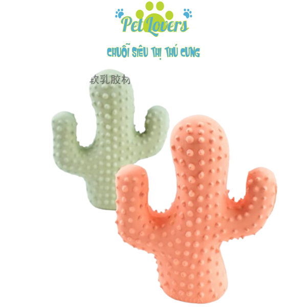 Pet Lovers - Đồ chơi gặm biết kêu cho chó xương rồng