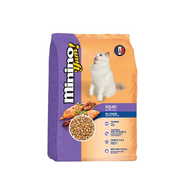 Minino Yum  Hạt cho mèo mọi lứa tuổi mực