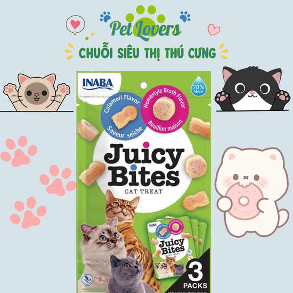 Juicy Bites - Bánh thưởng cho mèo 33.9g