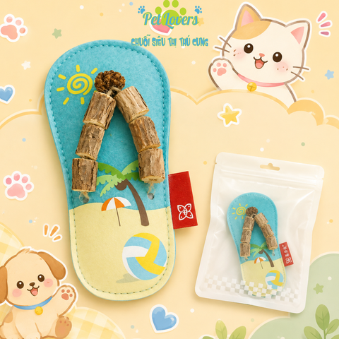 Đồ chơi chiếc dép catnip cho mèo