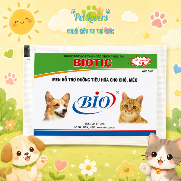 Bio Tic - Men hỗ trợ tiêu hoá - 5g
