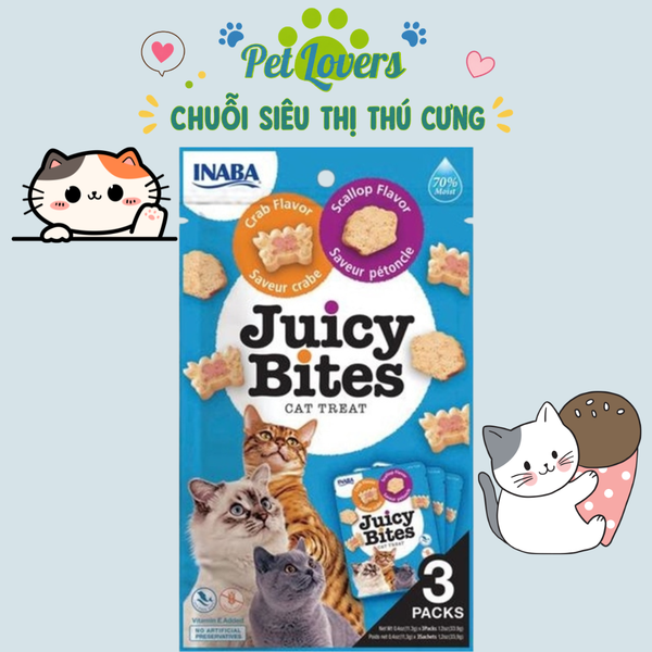 Juicy Bites - Bánh thưởng cho mèo 33.9g