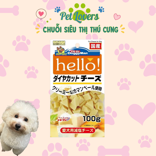 Doggyman - Phô mai viên cho chó 100gr
