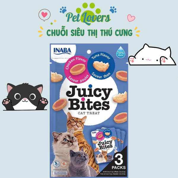 Juicy Bites - Bánh thưởng cho mèo 33.9g