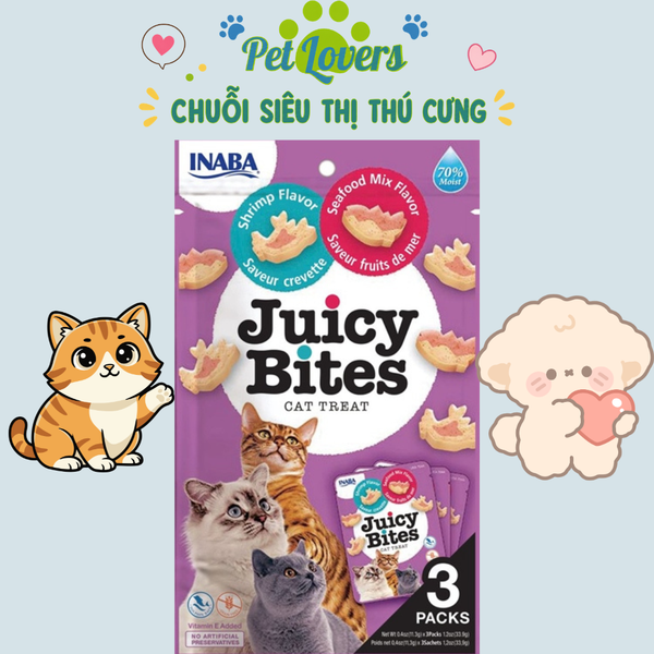 Juicy Bites - Bánh thưởng cho mèo 33.9g