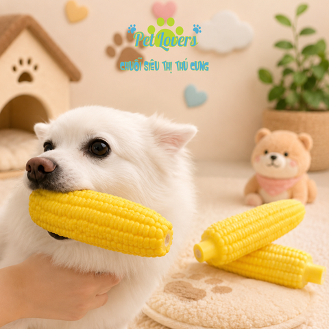 Gặm trái bắp biết kêu
