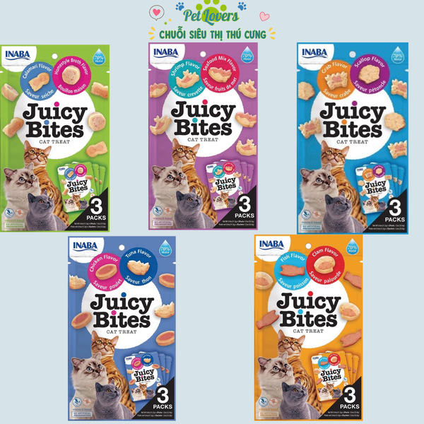 Juicy Bites - Bánh thưởng cho mèo 33.9g