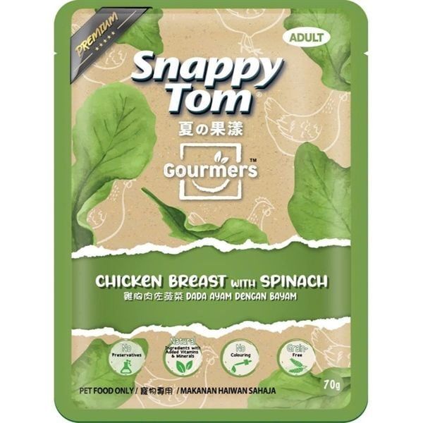 Pate Cho Mèo Snappy Tom Gourmers Trái Cây 70g