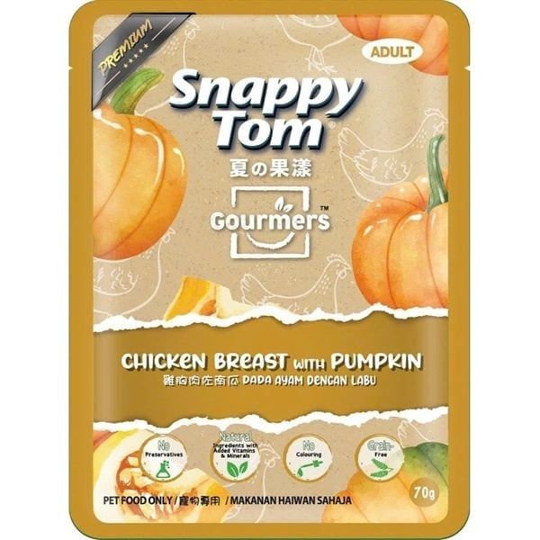 Pate Cho Mèo Snappy Tom Gourmers Trái Cây 70g