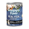 Pate Mèo Snappy Tom Real Fish - Lon 400g