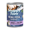 Pate Mèo Snappy Tom Real Fish - Lon 400g