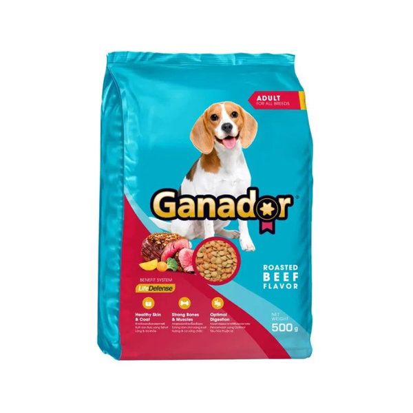 Ganador Hạt cho chó trưởng thành bò nướng