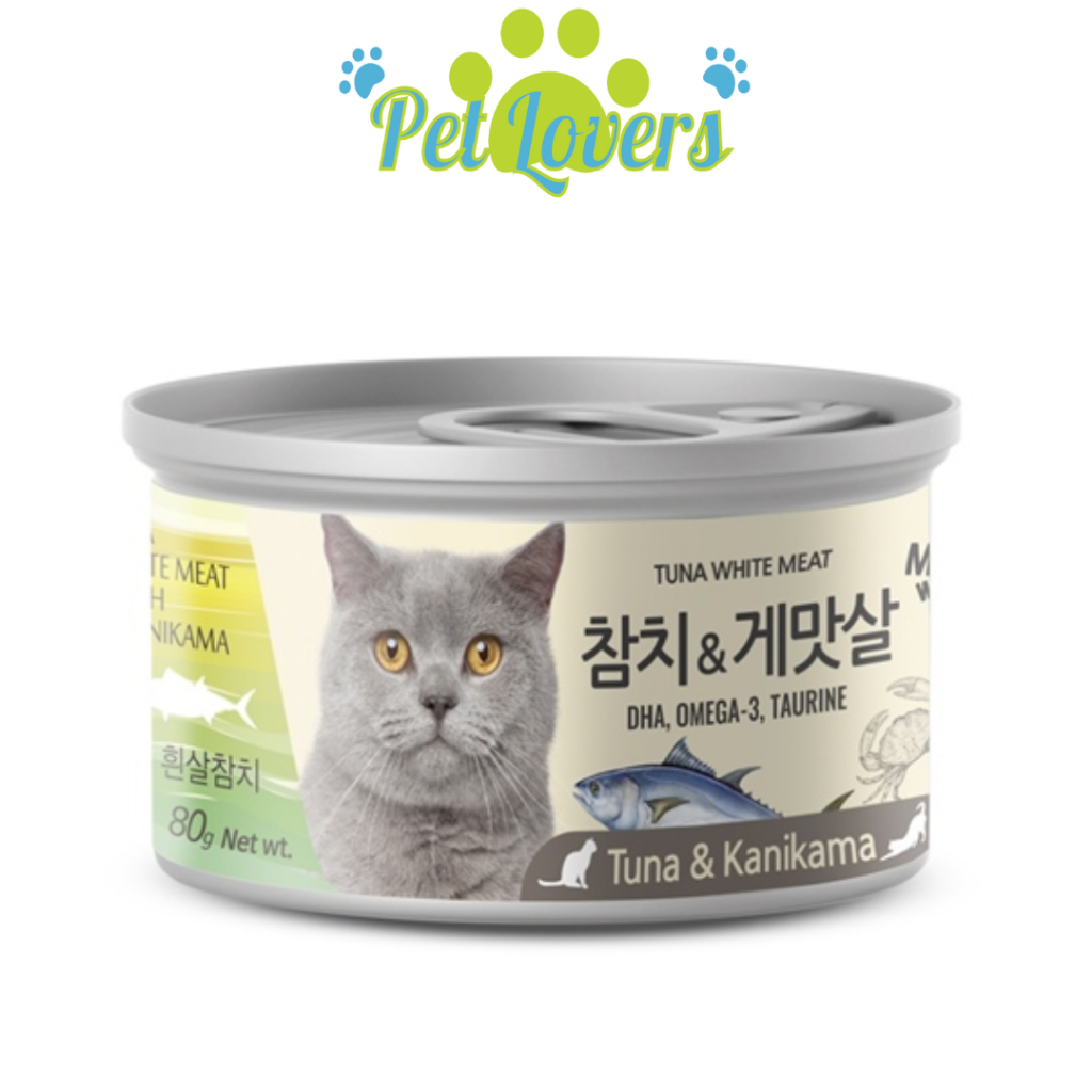 Meowow - Pate lon cho mèo nhiêu vị 80g