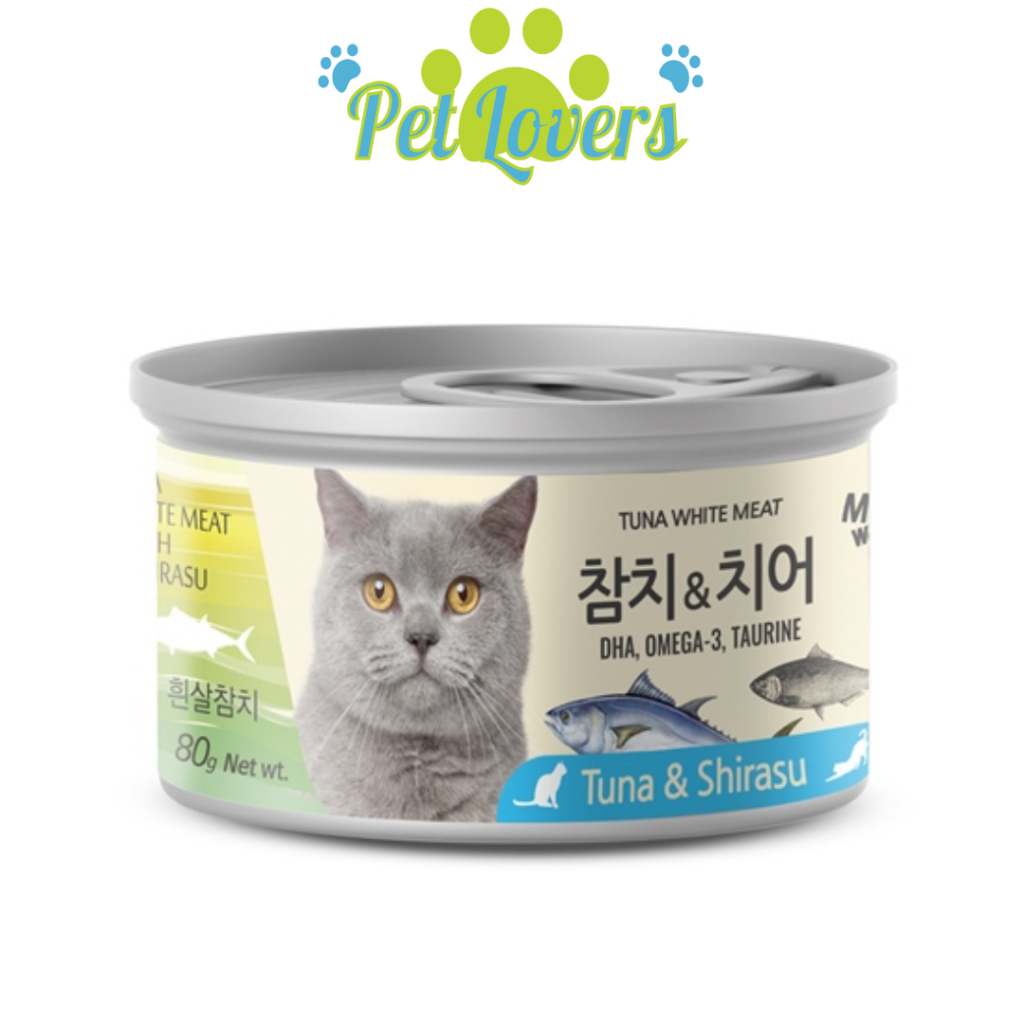 Meowow - Pate lon cho mèo nhiêu vị 80g