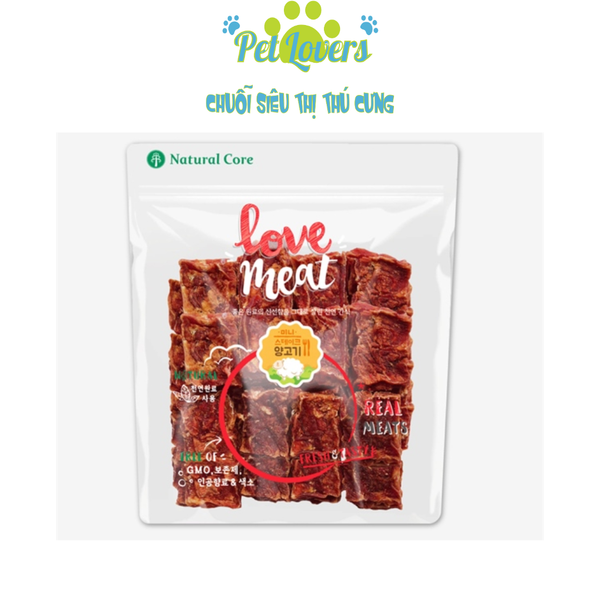 Pet Lovers - Natural Core Bít tết cừu 160g
