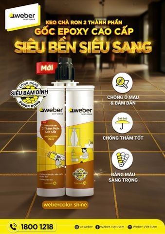 Keo Chà Ron - Weber - Webercolor Shine